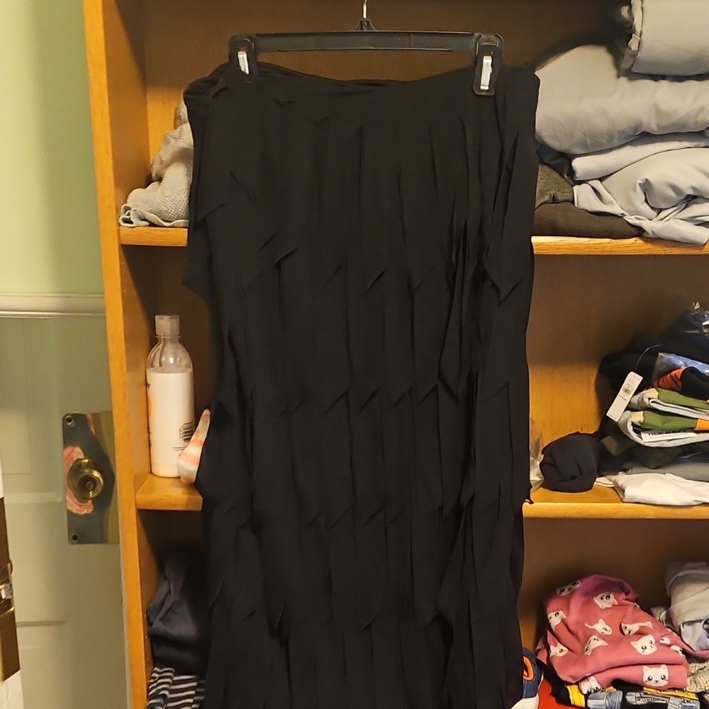 Chic Black Maxi Skirt for Women